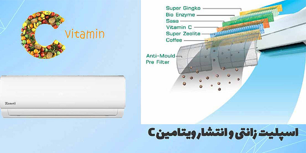 زانتی فیلتر ویتامین سی اینورتر 